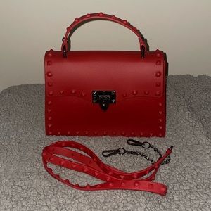 spiked jelly purse